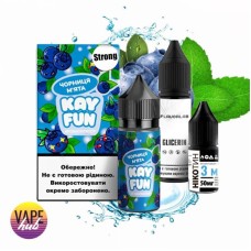 Набір для самозамісу Kayfun Strong 30 мл 50 мг -Blueberry mint