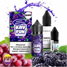 Набір для самозамісу Kayfun Strong 30 мл 50 мг - Blackberry Grape