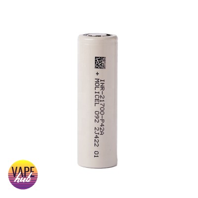 Акумулятор Molicel P42A INR 21700 45A 4200 mah - купити