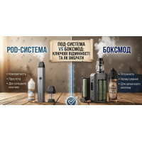 Як вибрати між pod-системою і боксмодом