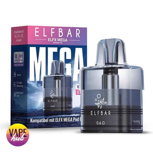 Картридж Elf Bar ELFX Mega XL 0.6 Ом — купити
