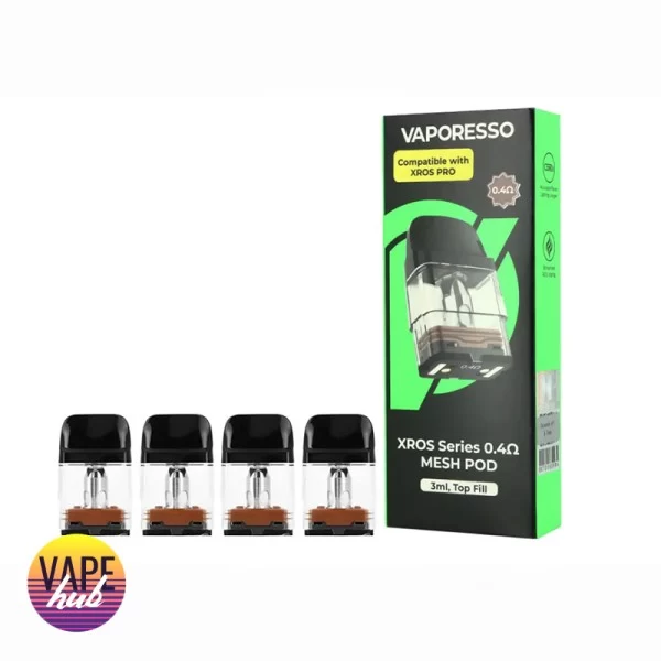 Картридж Vaporesso XROS PRO 3 мл, 0.4 Ом — купити