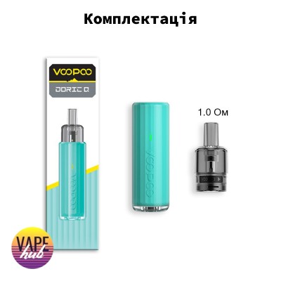 Под Система Voopoo Doric Q Begonia Red - купити