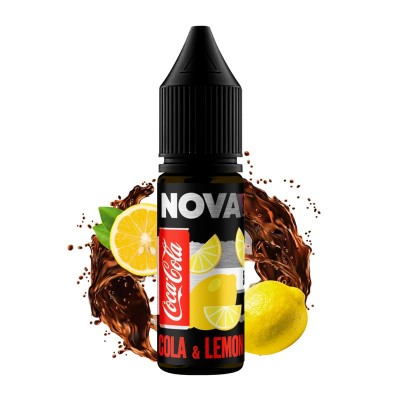 Жидкость Nova Salt 15ml/65mg Cola&lemon - купити