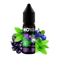 Рідина NOVA Salt 15ml/30mg Berry&Mint