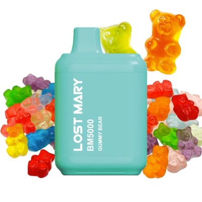 Одноразова POD система Lost Mary BM5000 Gummy Bear на 5000 затяжок - купити