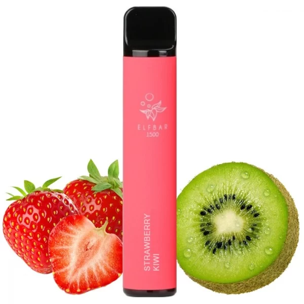 Одноразова POD система ELF BAR 1500 Strawberry Kiwi на 1500 затяжок — купити