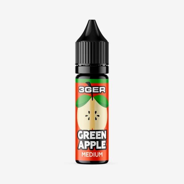 Жидкость 3ger Salt 15ml/50mg Green Apple — купить
