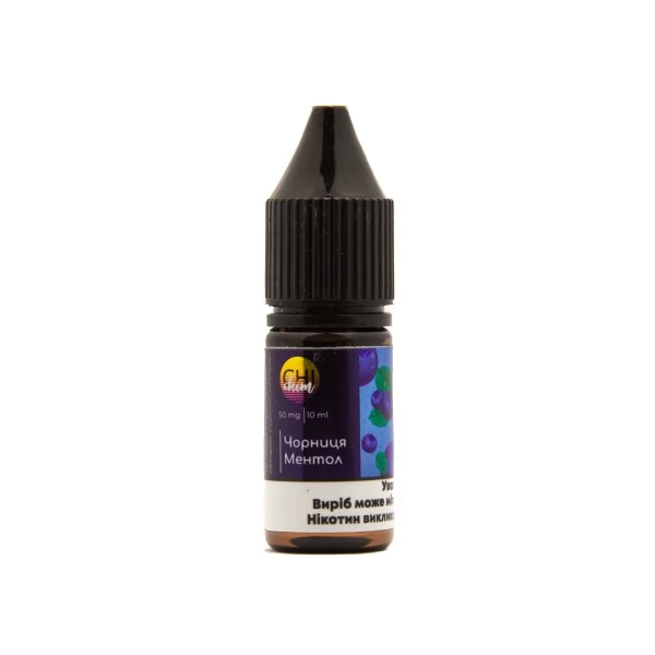 Жидкость Chi Chim Salt 10ml/50mg Черника Ментол — купить