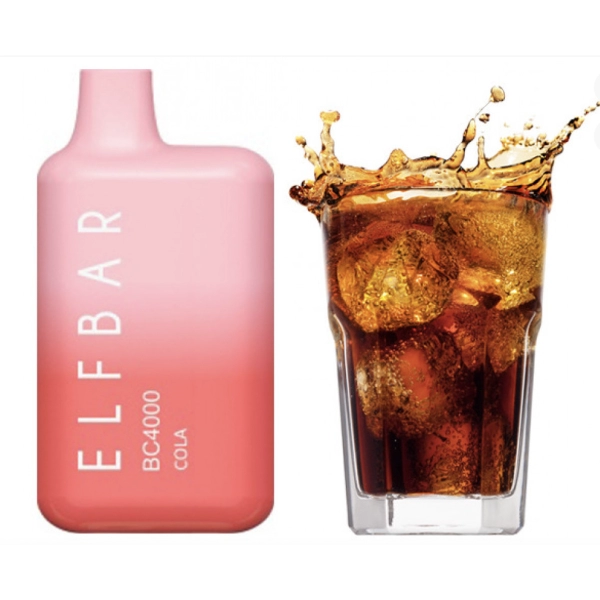 Одноразовая Pod Система Elf Bar Bc4000 Cola на 4000 затяжок — купить