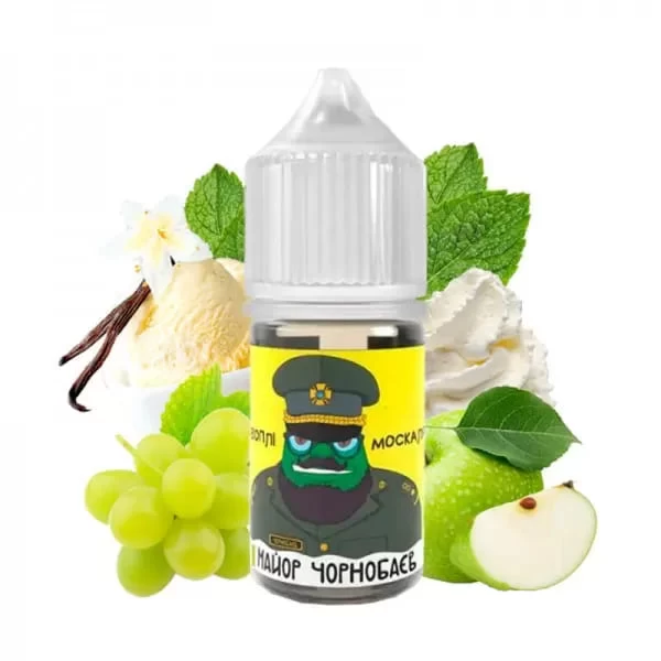 Жидкость Майор Чернобаев Salt 30ml/50mg Вопли Москаля — купить