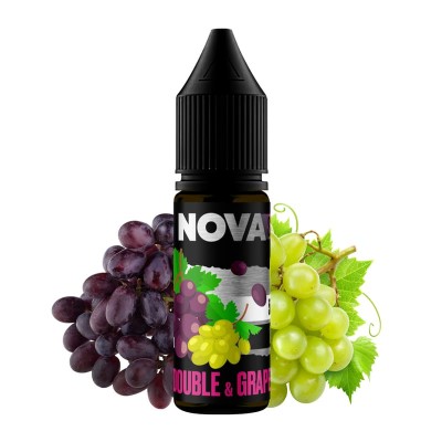 Жидкость Nova Salt 15ml/65mg Double&grape - купити