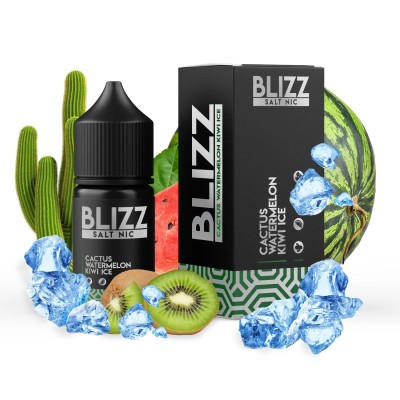 Рідина BLIZZ Salt 30ml/30mg Cactus Watermelon Kiwi Ice - купити