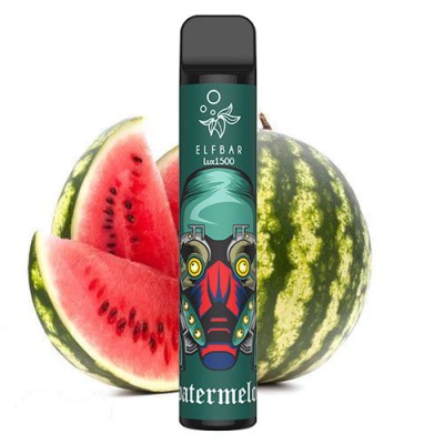 Одноразовая Pod Система Elf Bar Lux1500 Watermelon на 1500 затяжок - купити