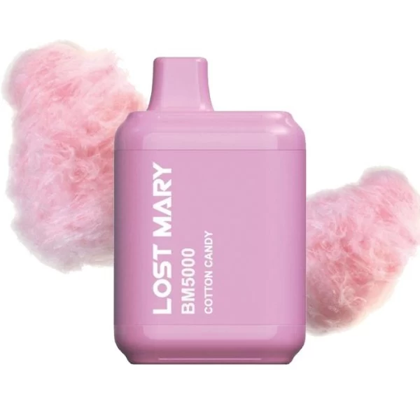 Одноразова POD система Lost Mary BM5000 Cotton Candy на 5000 затяжок — купити