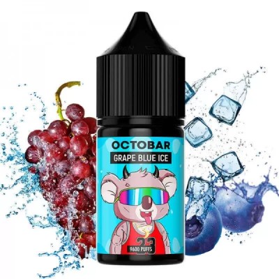 Жидкость Octobar 30ml/50mg Grape Blue Ice - купити