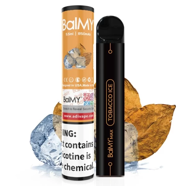 Одноразовая Pod Система Balmy Max 1500 Tobacco Ice на 1500 затяжок — купить
