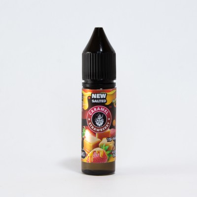 Рідина Flamingo Salt 15ml/50mg Caramel Strawberry NEW Salted - купити