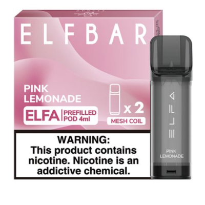 Картридж Elf Bar Elfa 50мг/4мл Pink Lemonade - купити