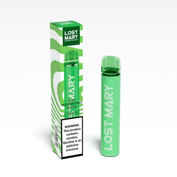 Одноразовая Pod Система Lost Mary 1500 Kiwi Passion Fruit Guava на 1500 затяжок — купить