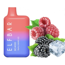 Одноразовая Pod Система Elf Bar Bc4000 Triple Berry Ice