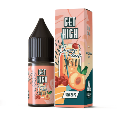 Рідина Black Triangle Get High Salt 10ml/30mg Cherry Peach Cocktail - купити