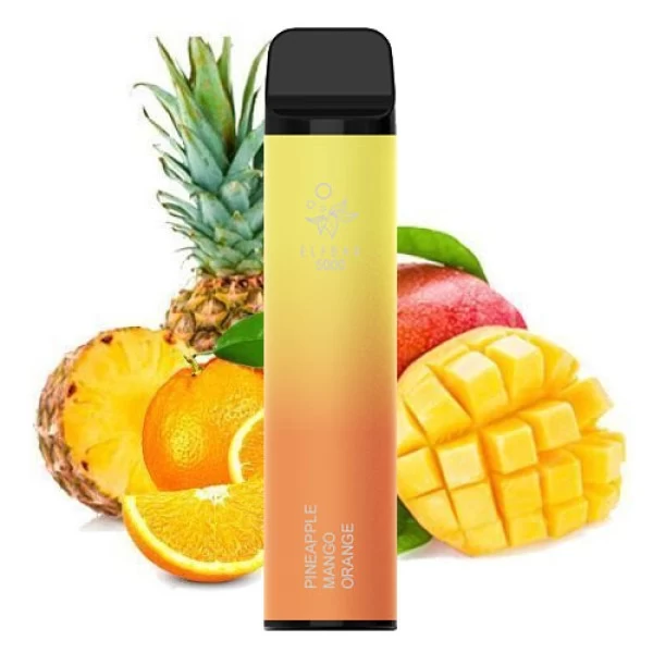 Одноразовая Pod Система Elf Bar 5000 Pineapple Mango Orange на 5000 затяжок — купить