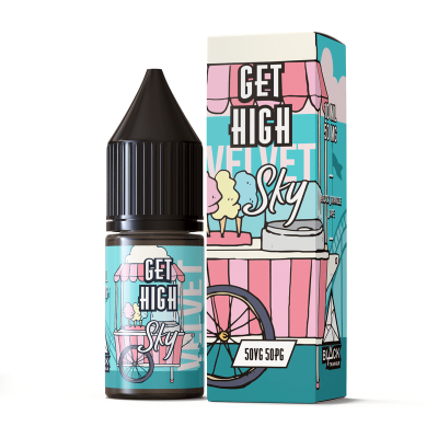 Жидкость Black Triangle Get High Salt 10ml/50mg Velvet Sky - купити