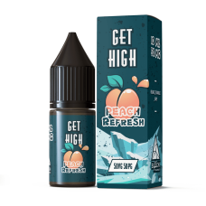 Жидкость Black Triangle Get High Salt 10мл/50мг Peach Refresh