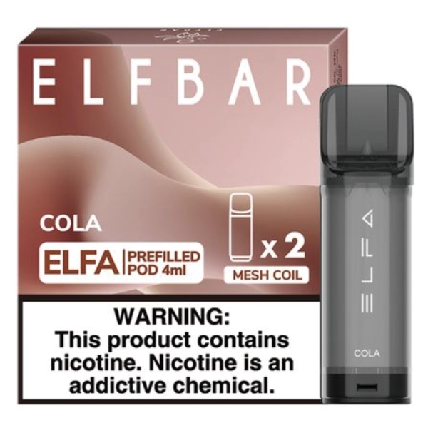 Картридж Elf Bar Elfa 50mg/4ml Cola — купить