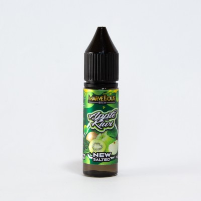 Рідина Marvellous Brew 15ml/50mg Apple Kiwi NEW Salted - купити