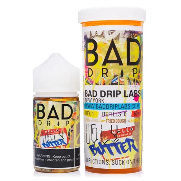 Жидкость Bad Drip 60ml/3mg Ugly Butter — купить