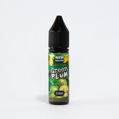 Рідина Flamingo Salt 15ml/35mg Green Plum NEW Salted - купити