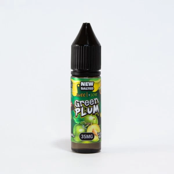 Жидкость Flamingo Salt 15ml/35mg Green Plum New Salted — купить