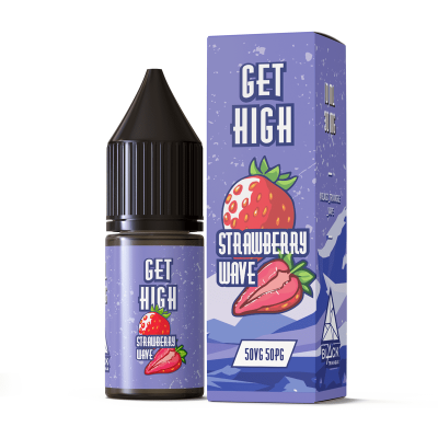 Рідина Black Triangle Get High Salt 10ml/30mg Strawberry Wave - купити