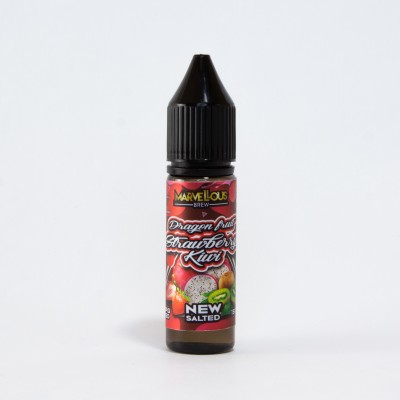 Рідина Marvellous Brew 15ml/50mg Dragon fruit Strawberry Kiwi NEW Salted - купити