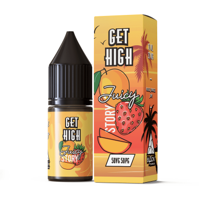 Рідина Black Triangle Get High Salt 10ml/30mg Juicy Story - купити