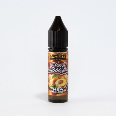 Рідина Marvellous Brew 15ml/50mg Peach Bubblegum NEW Salted - купити