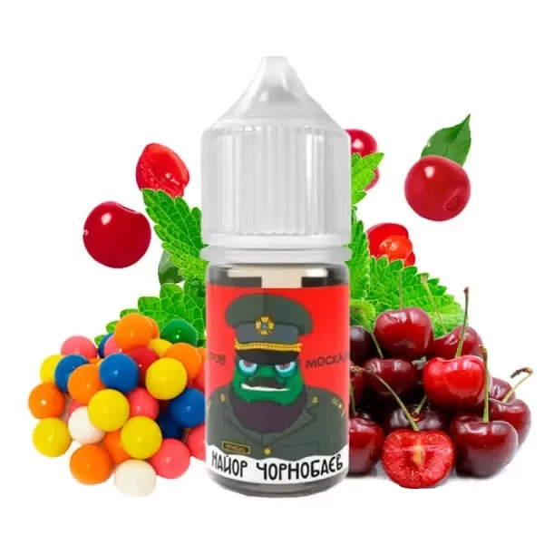 Жидкость Майор Чернобаев Salt 30ml/0mg Кровь Москаля — купить