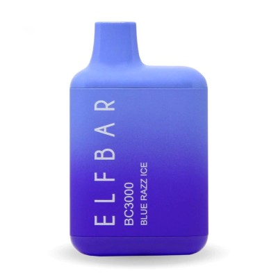 Одноразовая Pod Система Elf Bar Bc3000 Blue Razz Ice на 3000 затяжок - купити