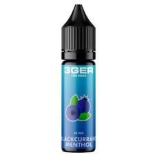 Рідина 3GER Salt 15ml/50mg Blackcurrant Menthol