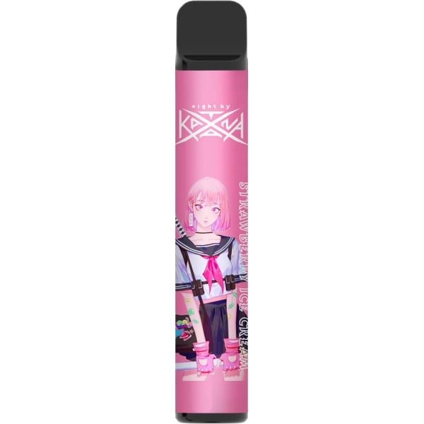 Одноразова POD система Katana 1000 Strawberry Ice Cream на 1000 затяжок — купити