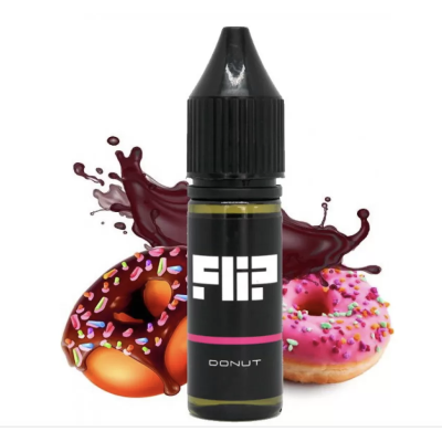 Жидкость Flip Salt 15ml/25mg Donut - купити