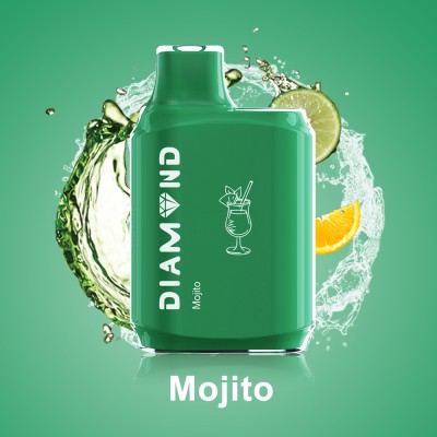 Одноразовая Pod Система Mosmo Diamond 4000 Mojito на 4000 затяжок - купити