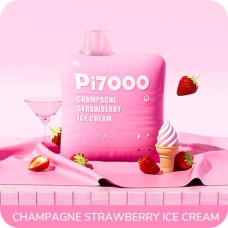 Одноразовая Pod Система Elf Bar Pi7000 Champagne Strawberry Ice Cream