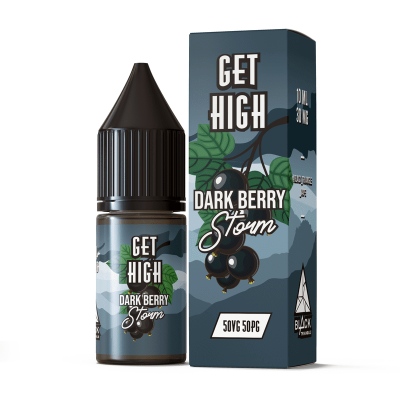 Жидкость Black Triangle Get High Salt 10мл/30мг Dark Berry Storm - купити