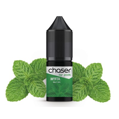 Рідина Chaser For Pods Salt 10 мл 20 мг - М'ята - купити