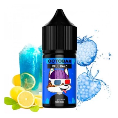 Жидкость Octobar 30ml/50mg Blue Razz - купити