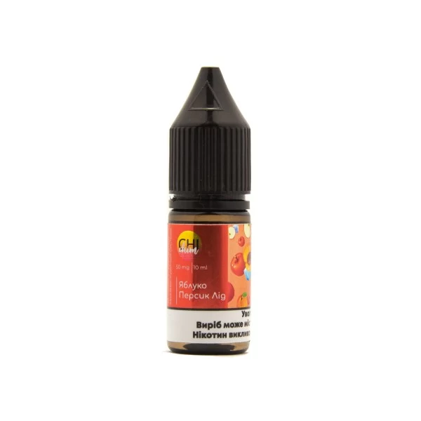 Рідина Chi Chim Salt 10ml/50mg Яблуко Персик Лід — купити