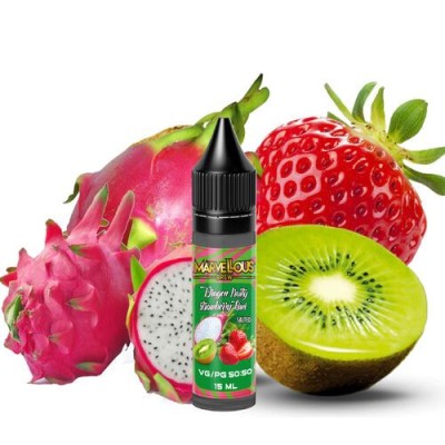 Рідина Marvellous Brew 15ml/35mg Dragon fruity Strawberry Kiwi - купити